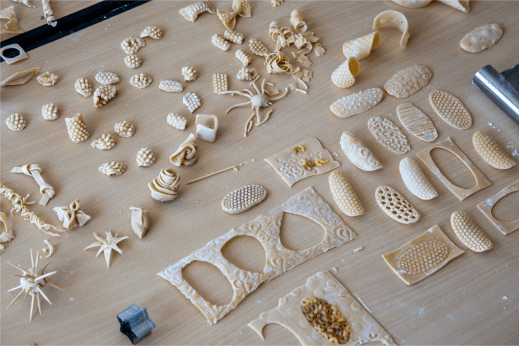 Workshop pasta textures